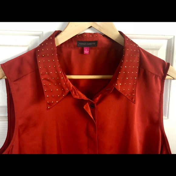 NEW! VINCE CAMUTO BLOUSE - Picture 2 of 4